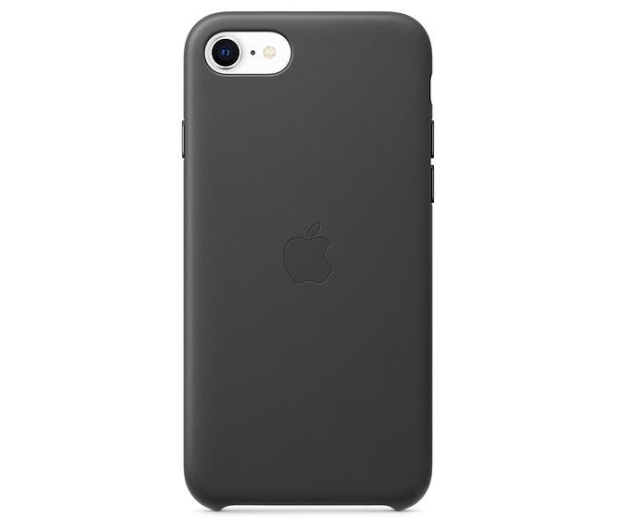Apple Leather Case do iPhone 7/8/SE czarny - 384317 - zdjęcie